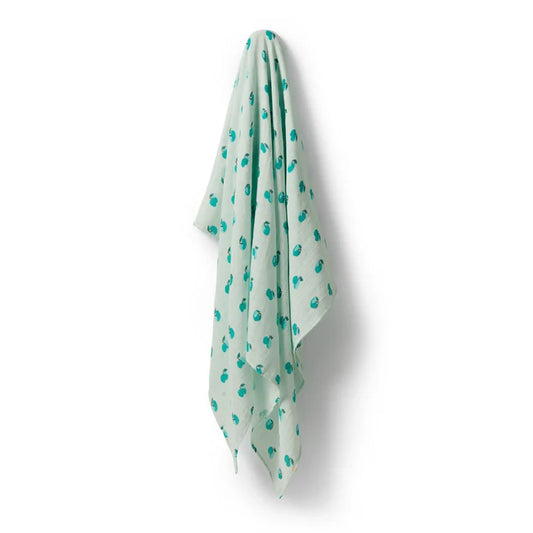 Wilson & Frenchy Apple Papple Muslin Wrap