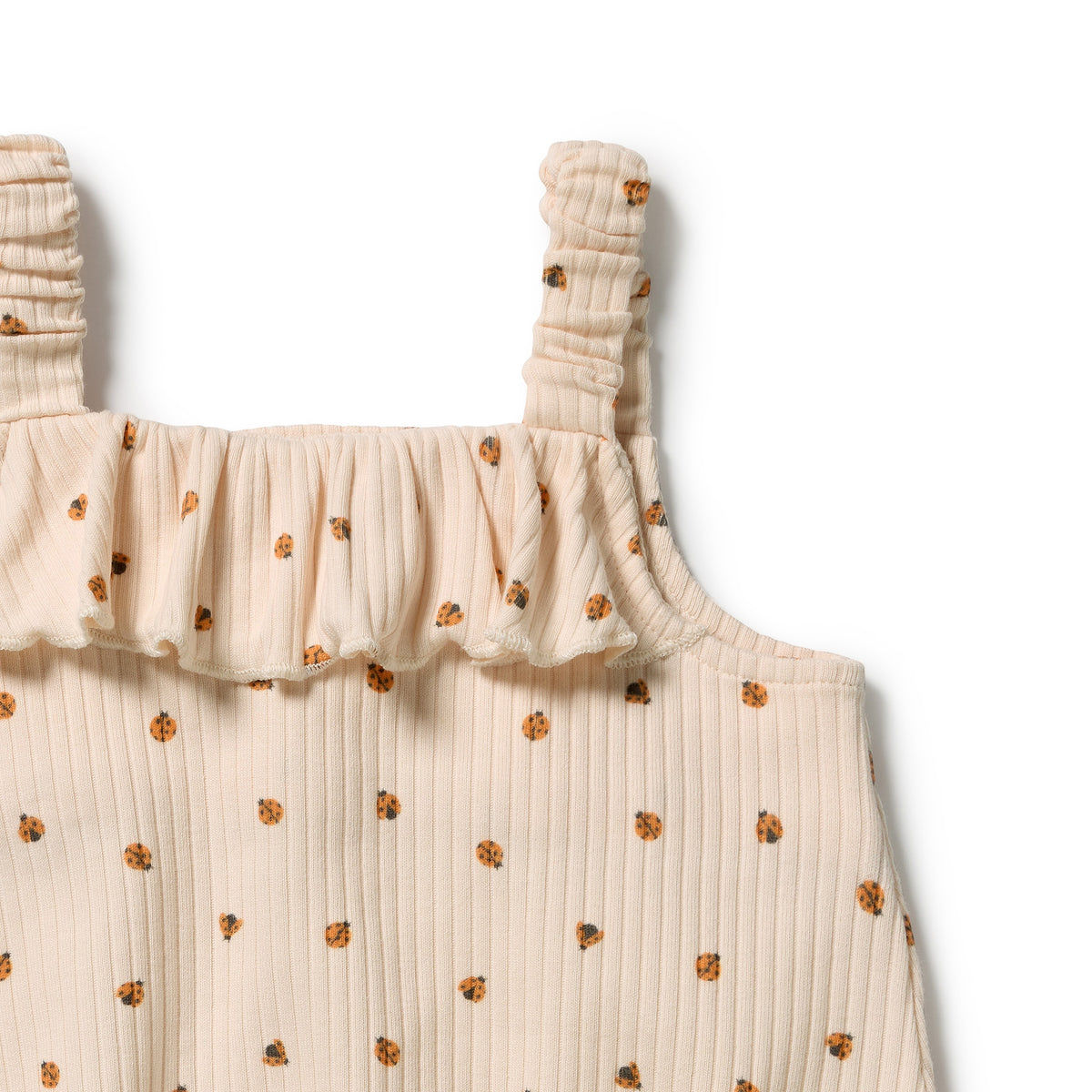 Wilson & Frenchy Little Lady Bugs Organic Playsuit