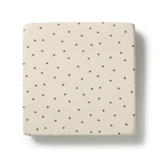 Wilson & Frenchy My Lucky Charm Organic Cot Sheet