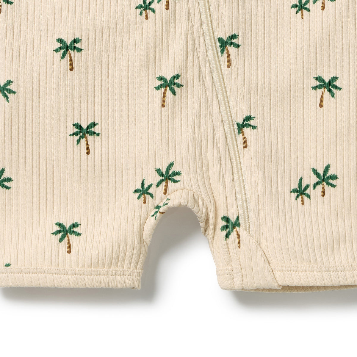 Wilson & Frenchy Tiny Palm Organic Boyleg Zipsuit