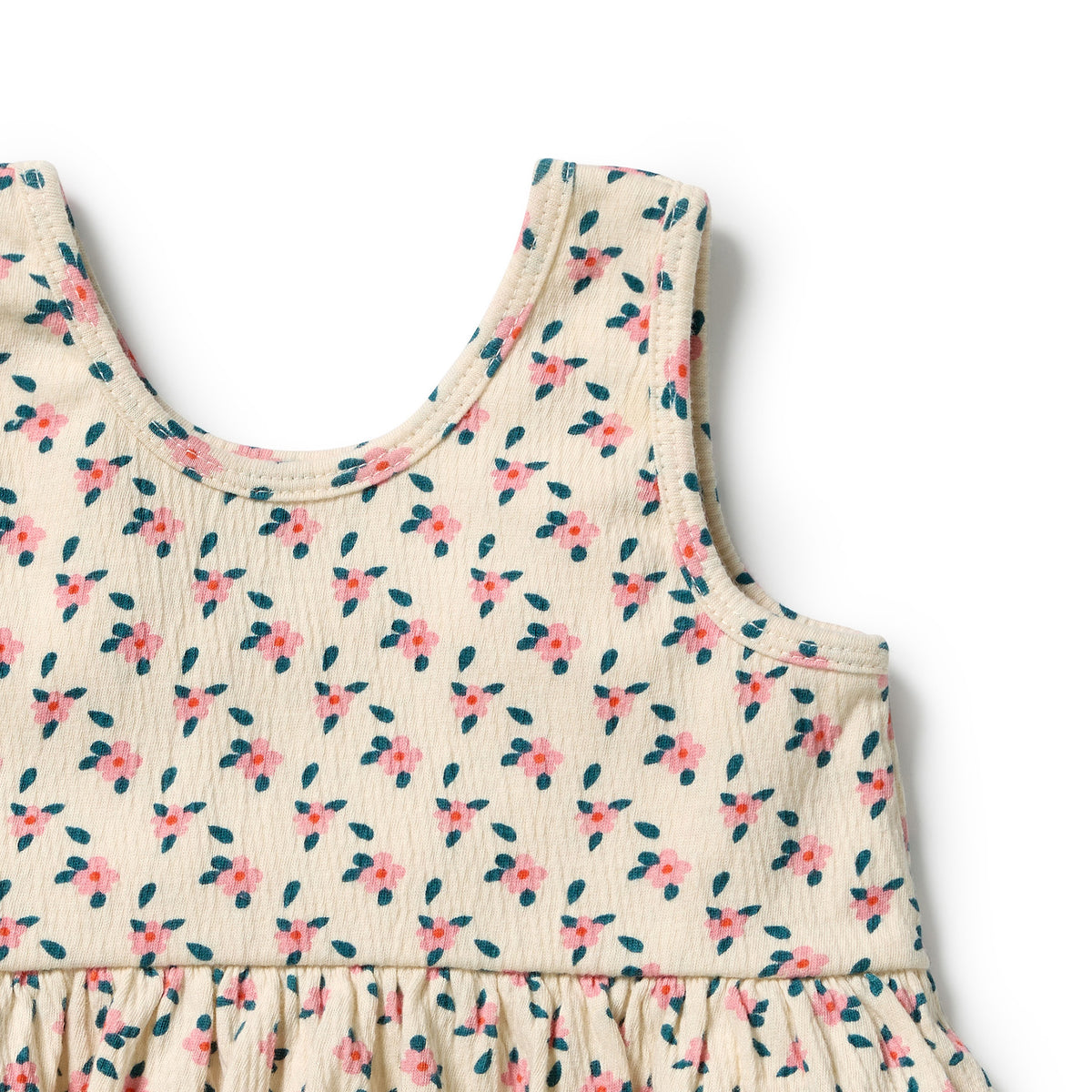 Wilson & Frenchy Little Blossom Organic Crinkle Ruffle Set