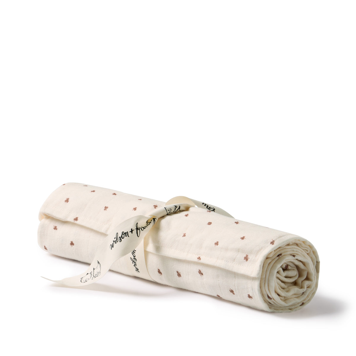 Wilson & Frenchy My Lucky Charm Organic Muslin Wrap