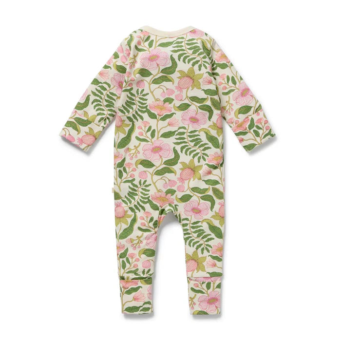 Wilson & Frenchy Ma Fleur Organic Zipsuit