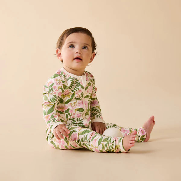 Wilson & Frenchy Ma Fleur Organic Zipsuit