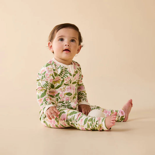 Wilson & Frenchy Ma Fleur Organic Zipsuit