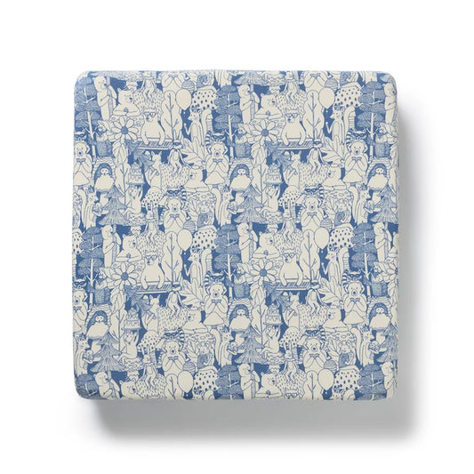 Wilson & Frenchy Woodland Adventures Organic Cot Sheet