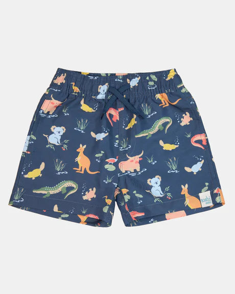 Toshi Swim Boardies Splash Kakadu Moonlight