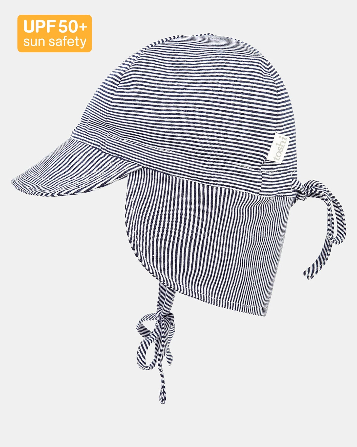 Toshi Flap Cap Periwinkle