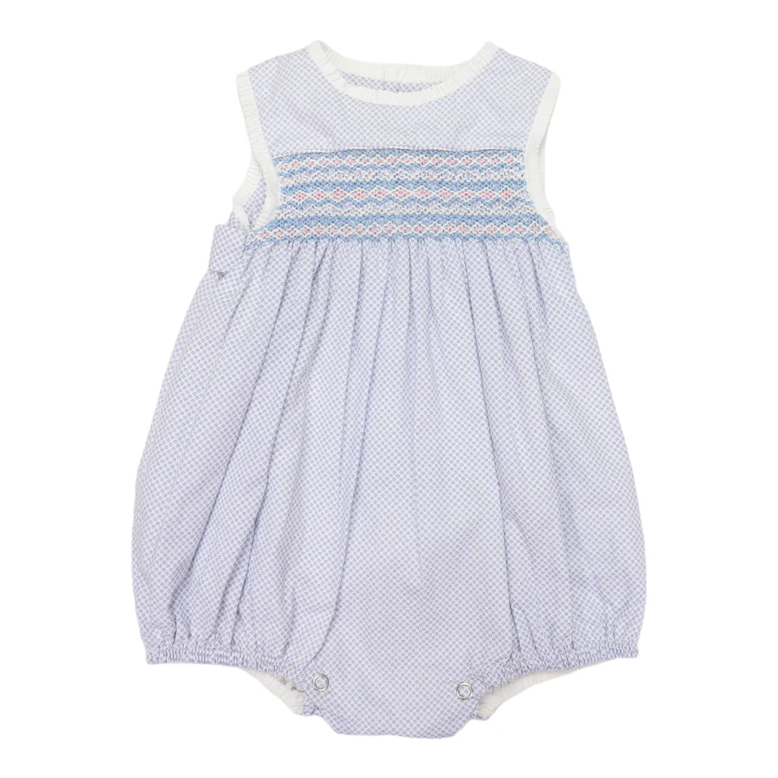 Korango Smocked Sunsuit Blue