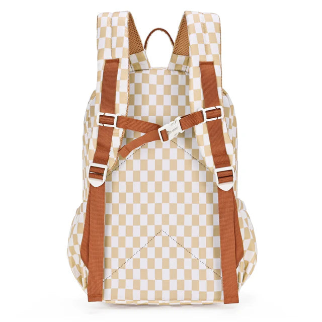 Kinnder Caramel Check Junior Backpack