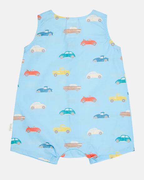 Toshi Romper Banjo Fast Lane Cyan