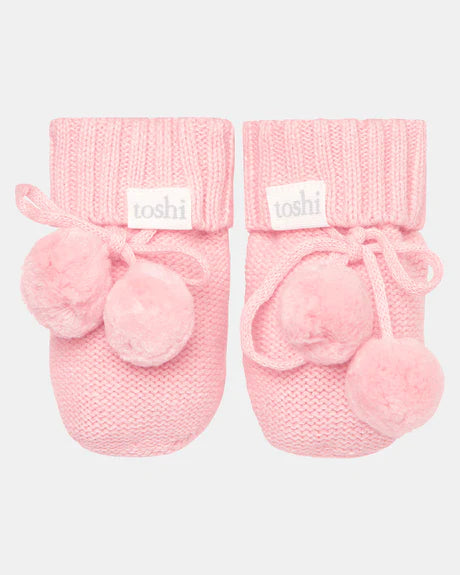 Toshi Organic Booties Marley Pearl