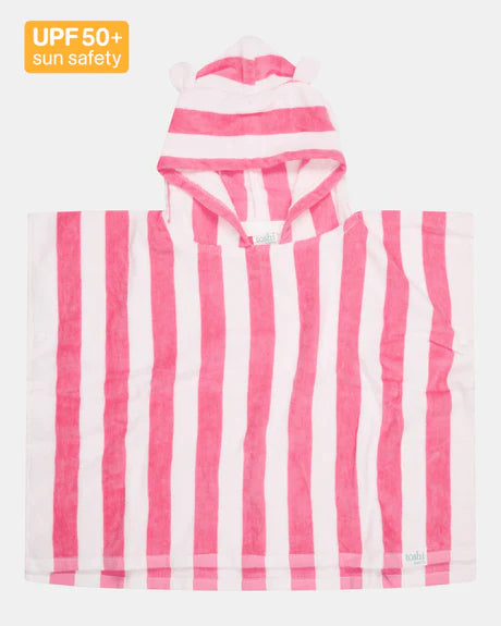Toshi Hooded Towel Beachcomber Watermelon