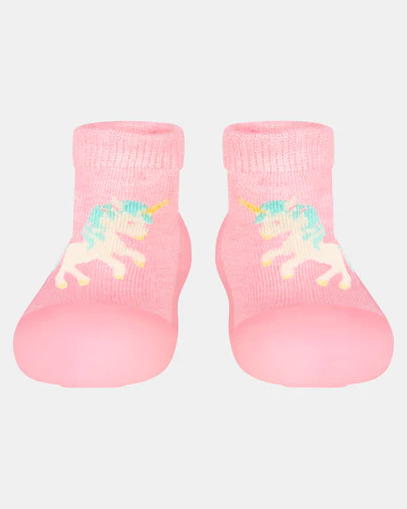 Toshi Organic Hybrid Walking Sock Unicorn