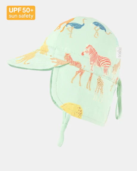 Toshi Flap Cap Congo Oasis
