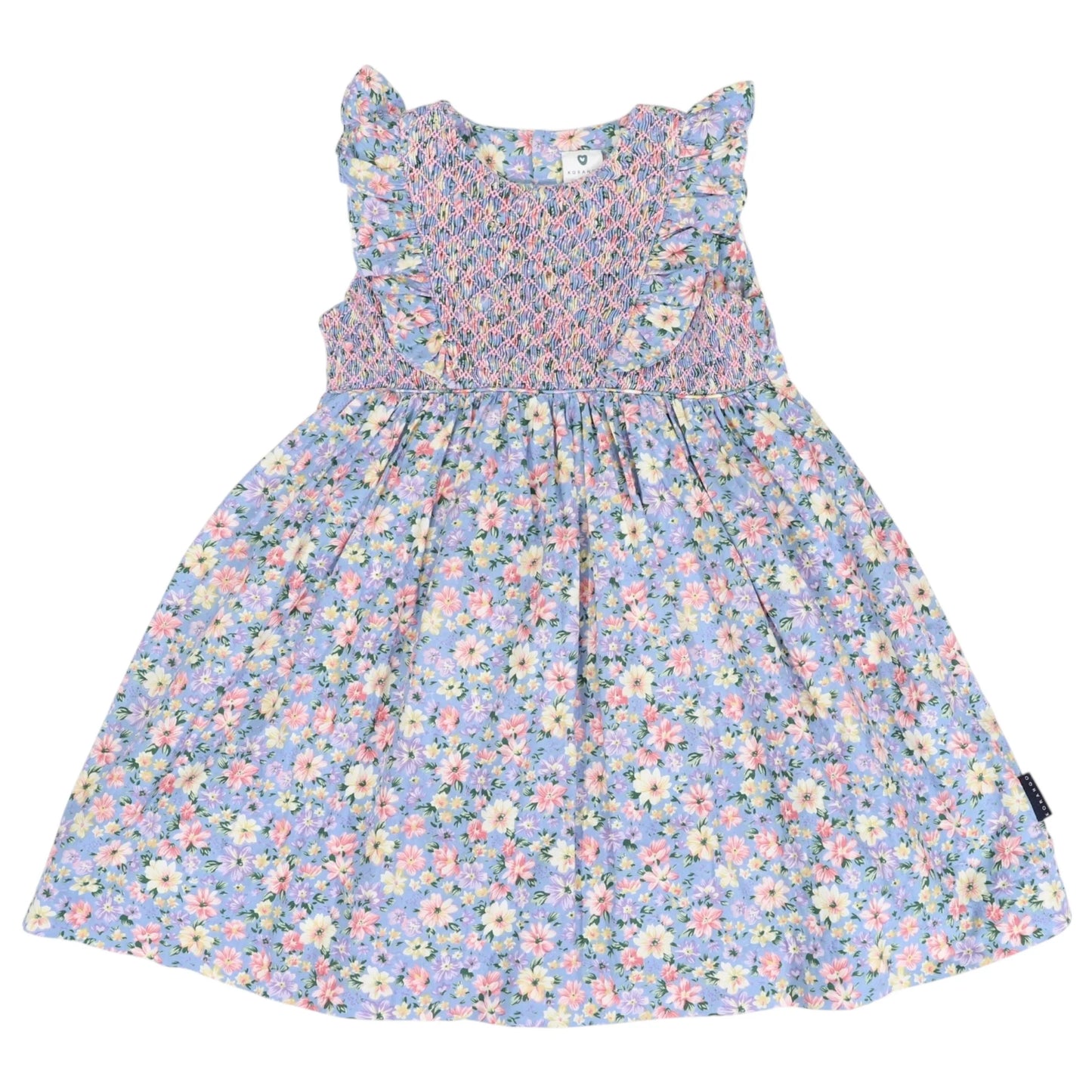 Korango Smocked Floral Dress