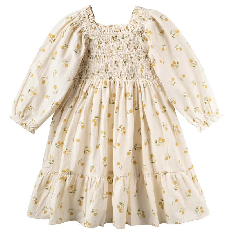 Designer Kidz Golden Cherry Dress