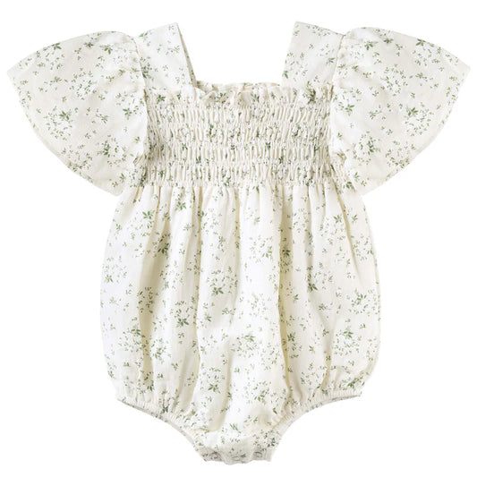 Designer Kidz Lily Puff Sleeve Romper