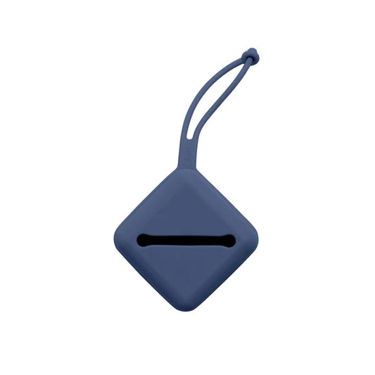 BIBS Pacifier Case Steel Blue