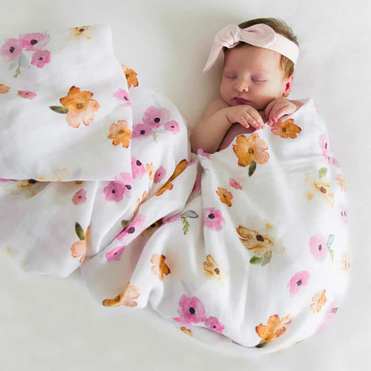 Snuggle Hunny Poppy Organic Muslin Wrap